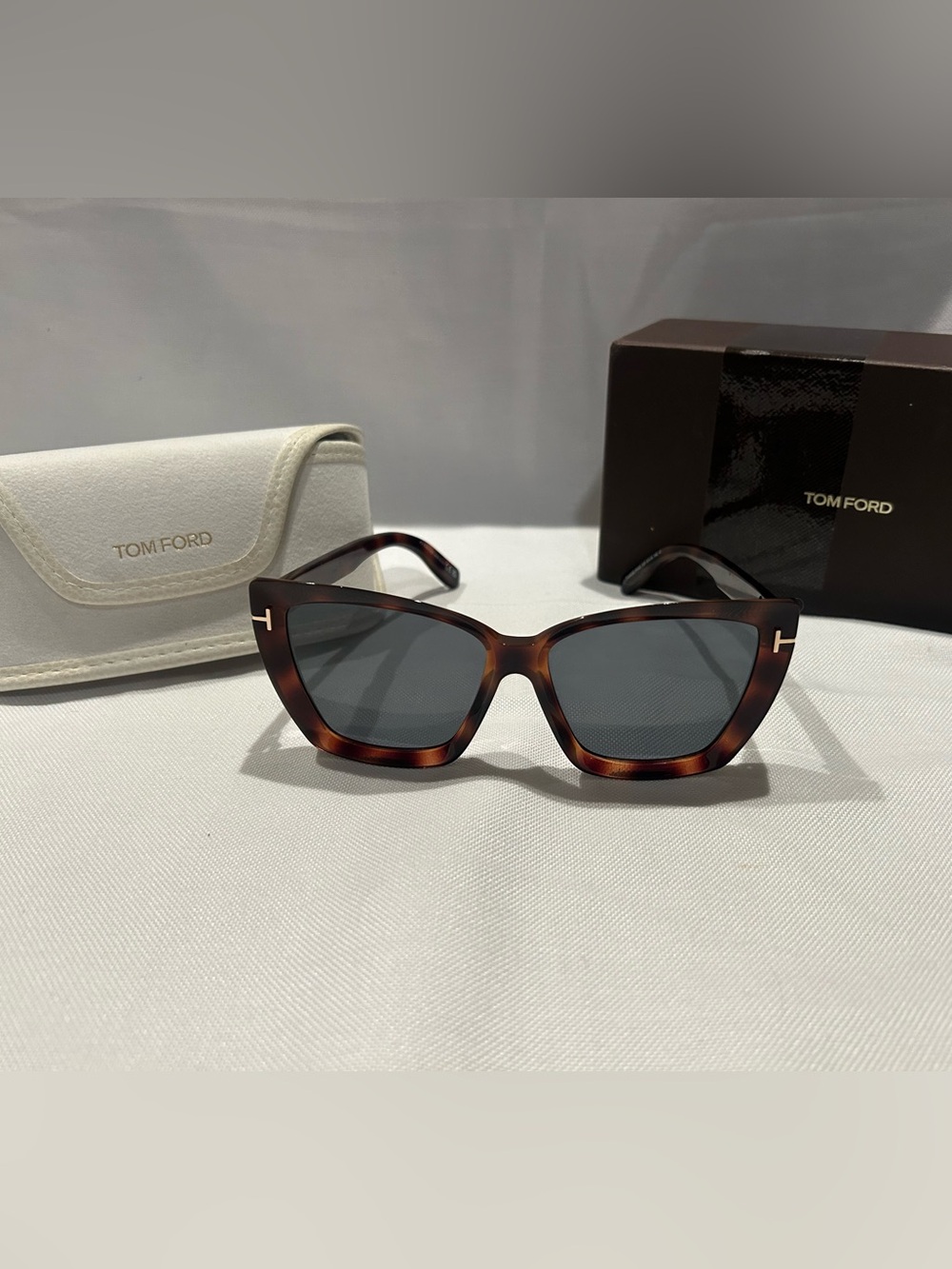 Tom Ford Scarlet 02 Sunglasses Frame Only Tortoise Made in Italy